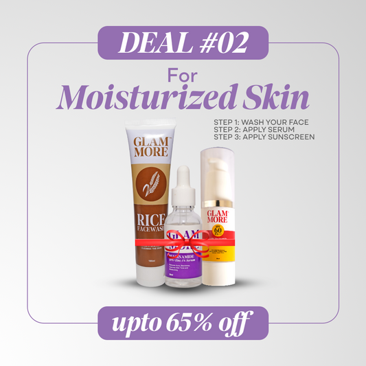 Bundle #02:  For Moisturized Skin